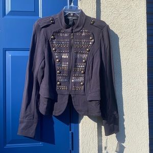 INC utility chic woman’s jacket
